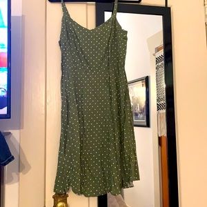 Green Polka Dot Sundress